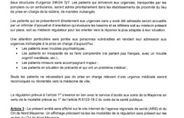 Nouveau dispositif d'accès aux urgences à compter du 7 avril 2025