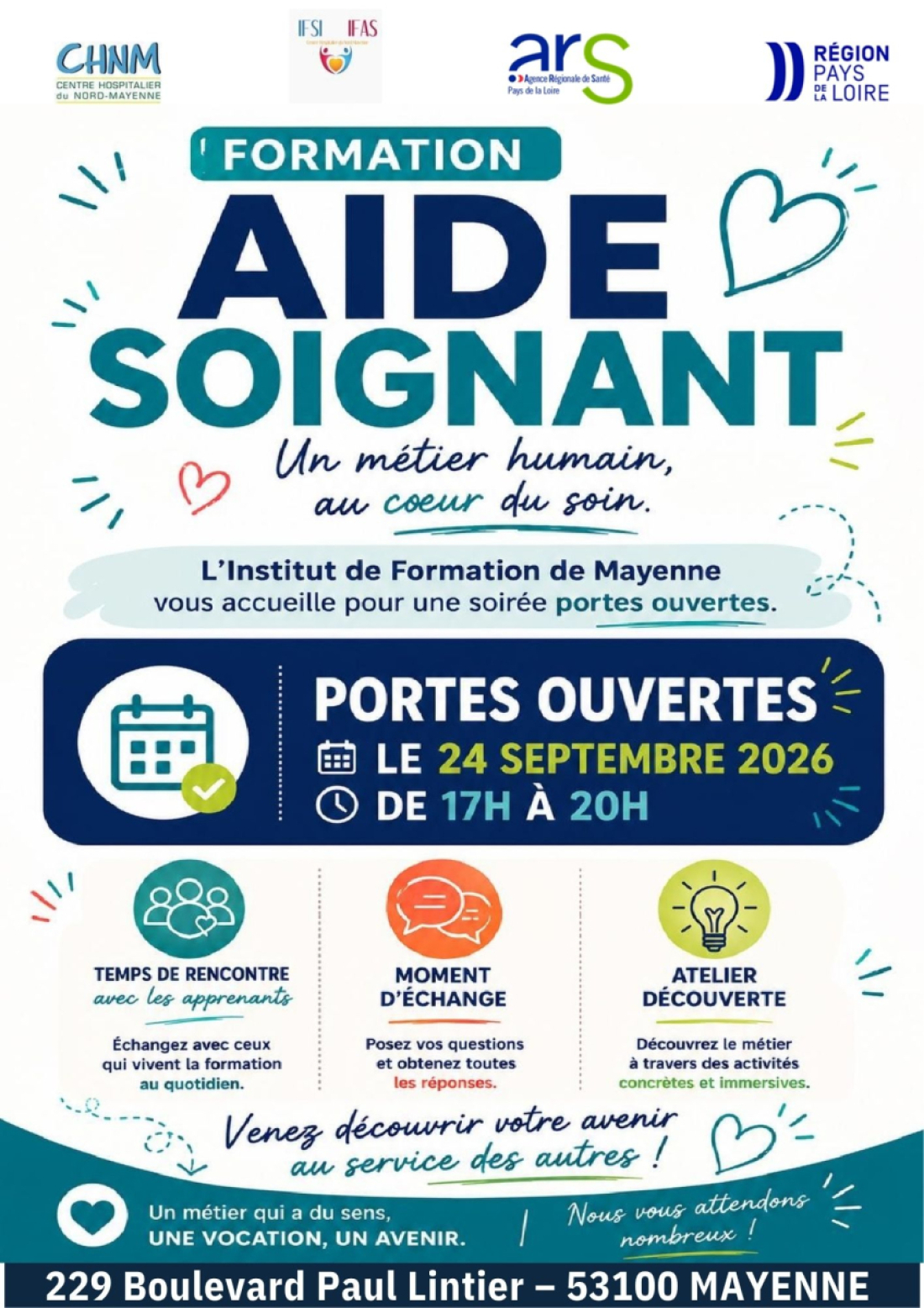 Soir&eacute;e portes ouvertes IFAS