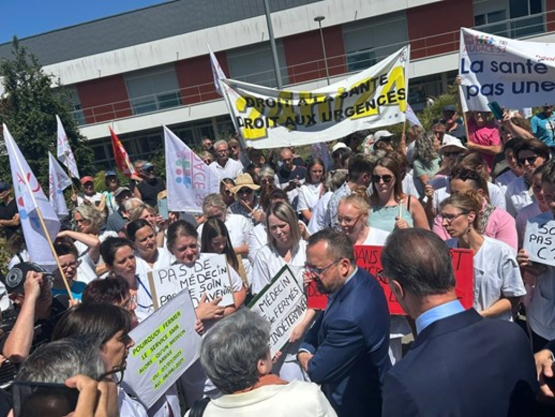 Rencontre avec les manifestants