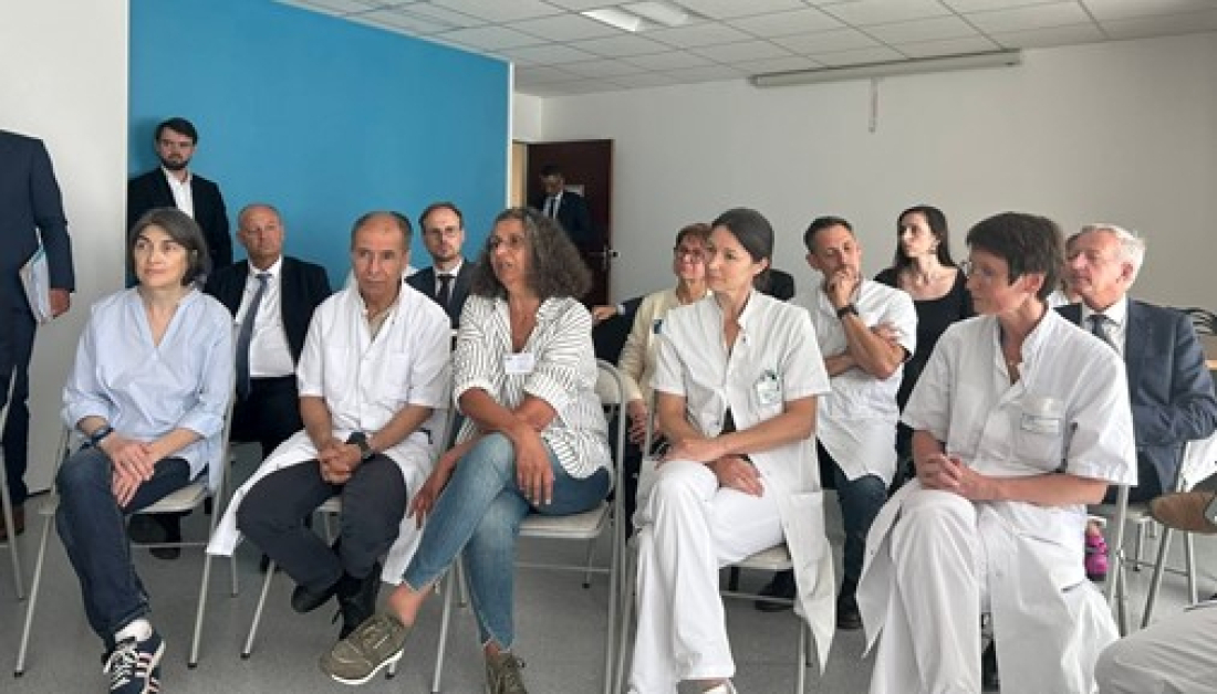 Réunion d'échanges avec les professionnels du CHNM